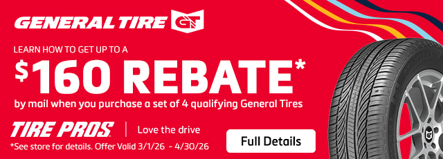 General Tire Offer | Marc Yount's Tire Pros